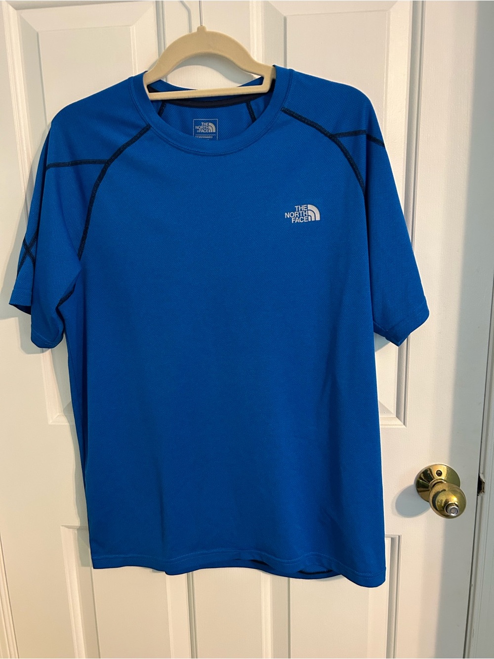 The North Face Flash Dry  Men's Short Sleeve Performance Tee - Royal Blue